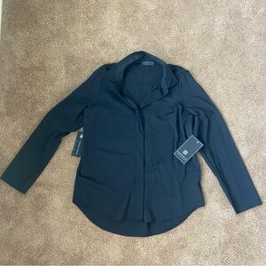 Women’s Medium Black Button Down Shirt